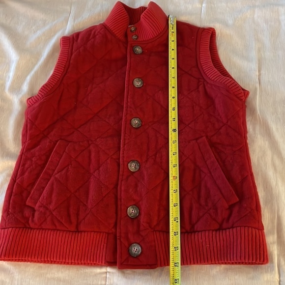 Loro Piana Men’s 100% Cashmere Vest in Red - Picture 16 of 16
